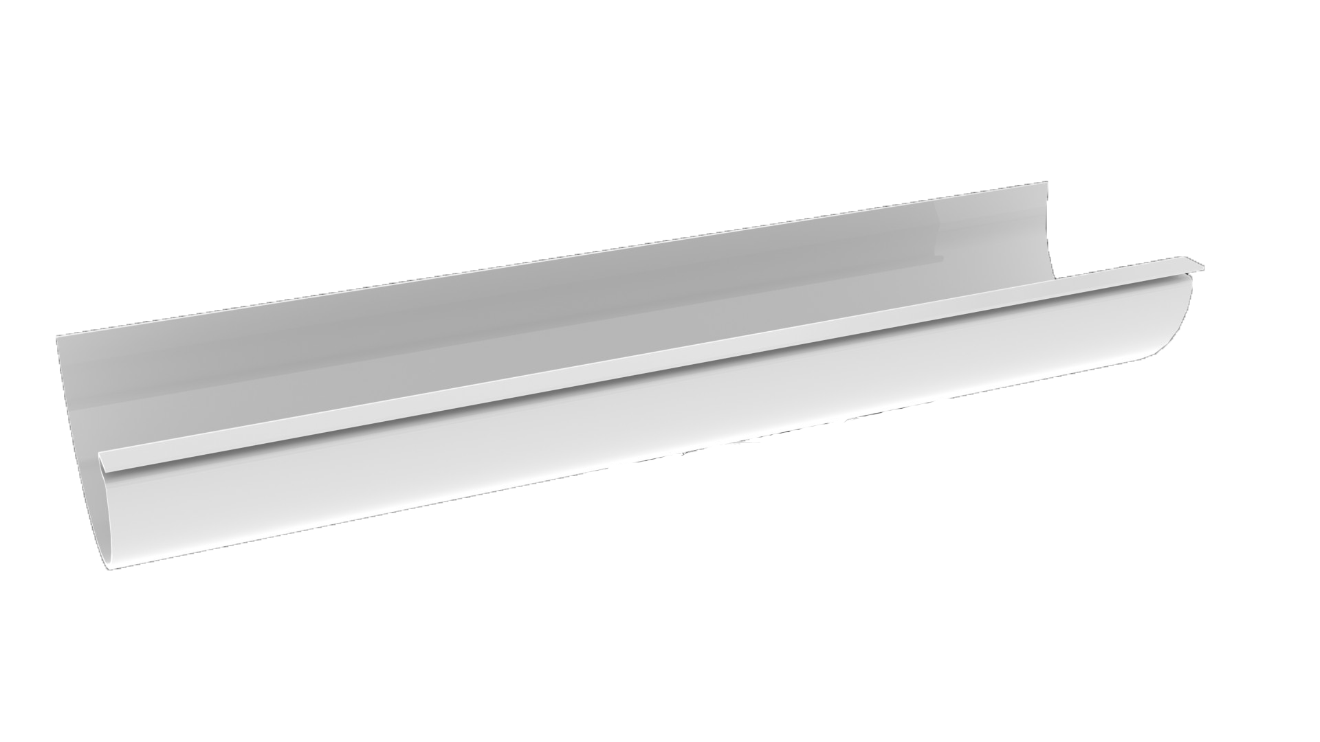 Желоб водосточный Ruplast белый