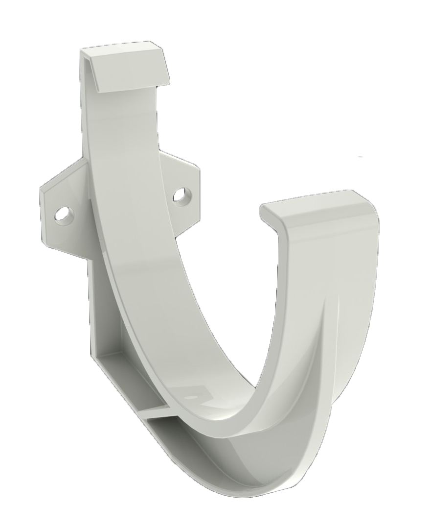 Кронштейн желоба Ruplast белый