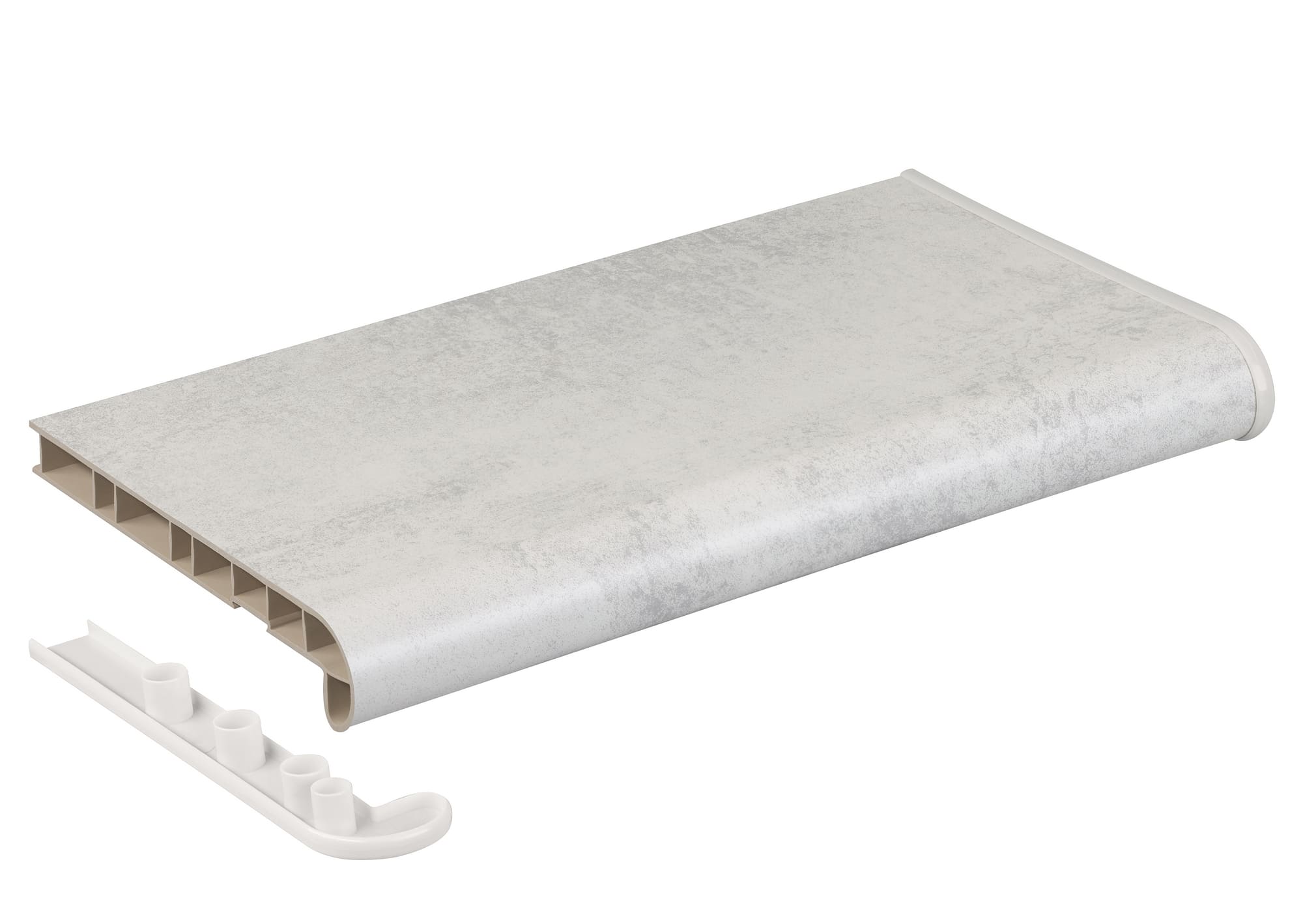 Подоконник Estera антик серый матовый 300 мм