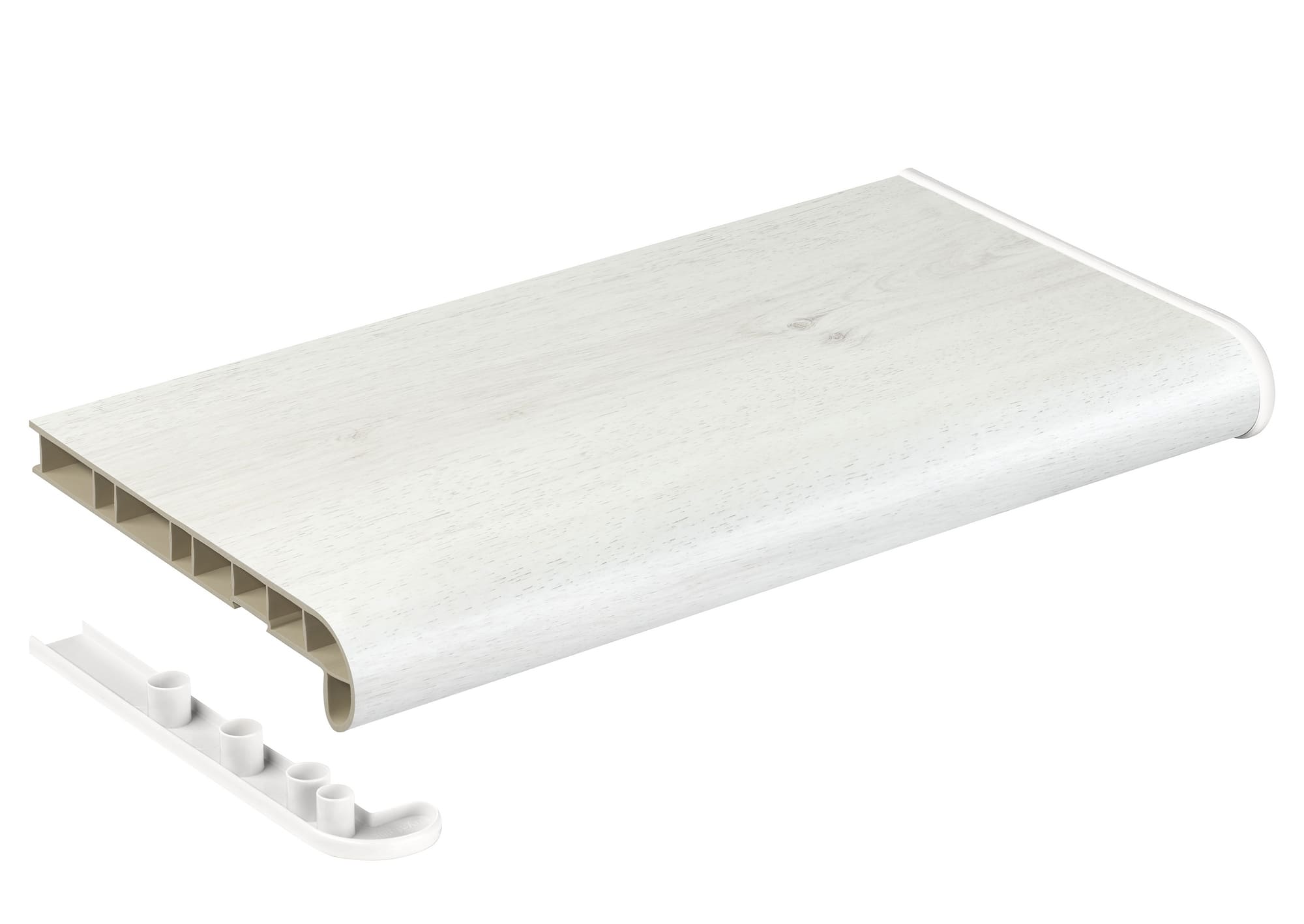 Подоконник Estera белый дуб матовый 300 мм