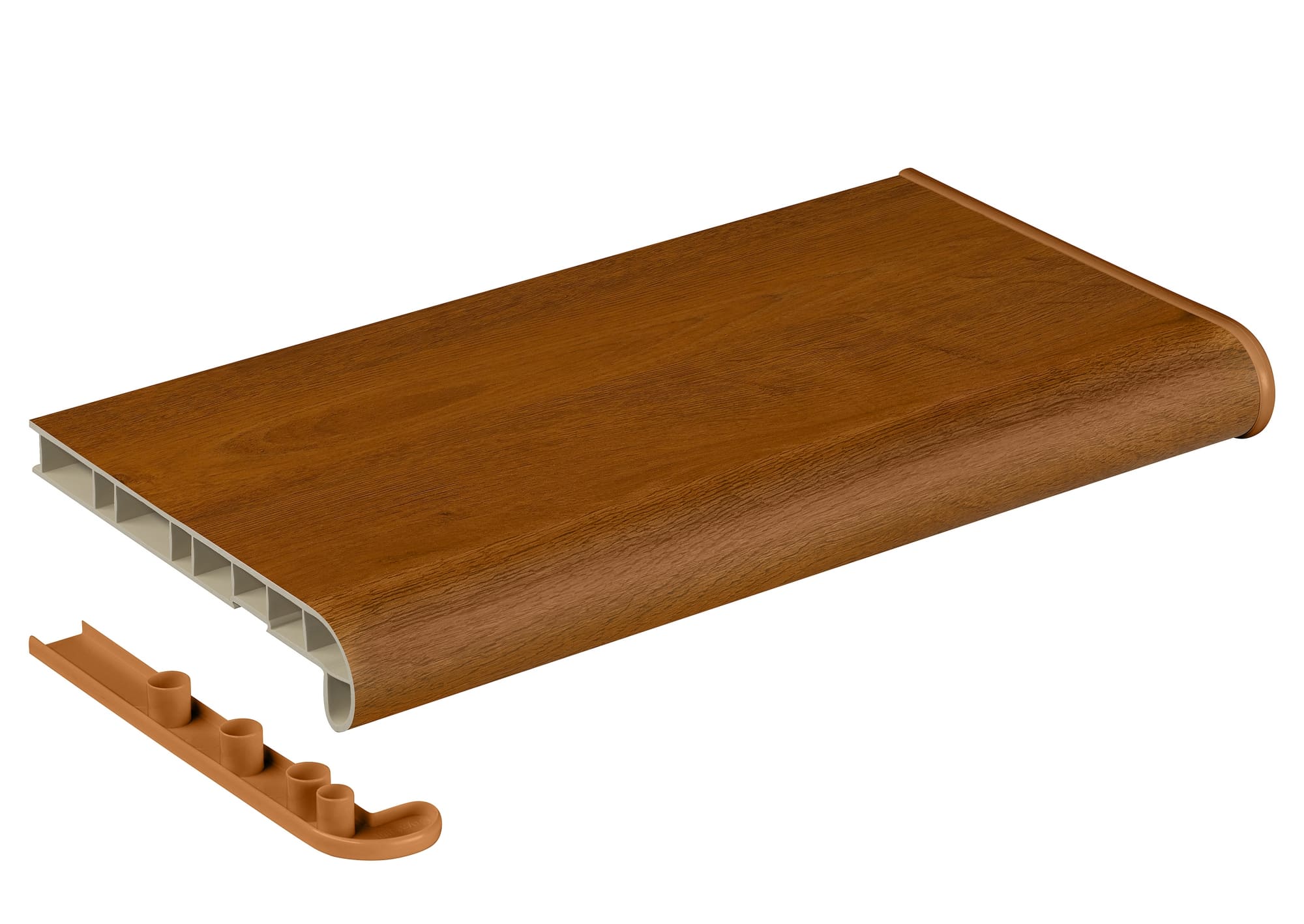 Подоконник Estera золотой дуб матовый 600 мм