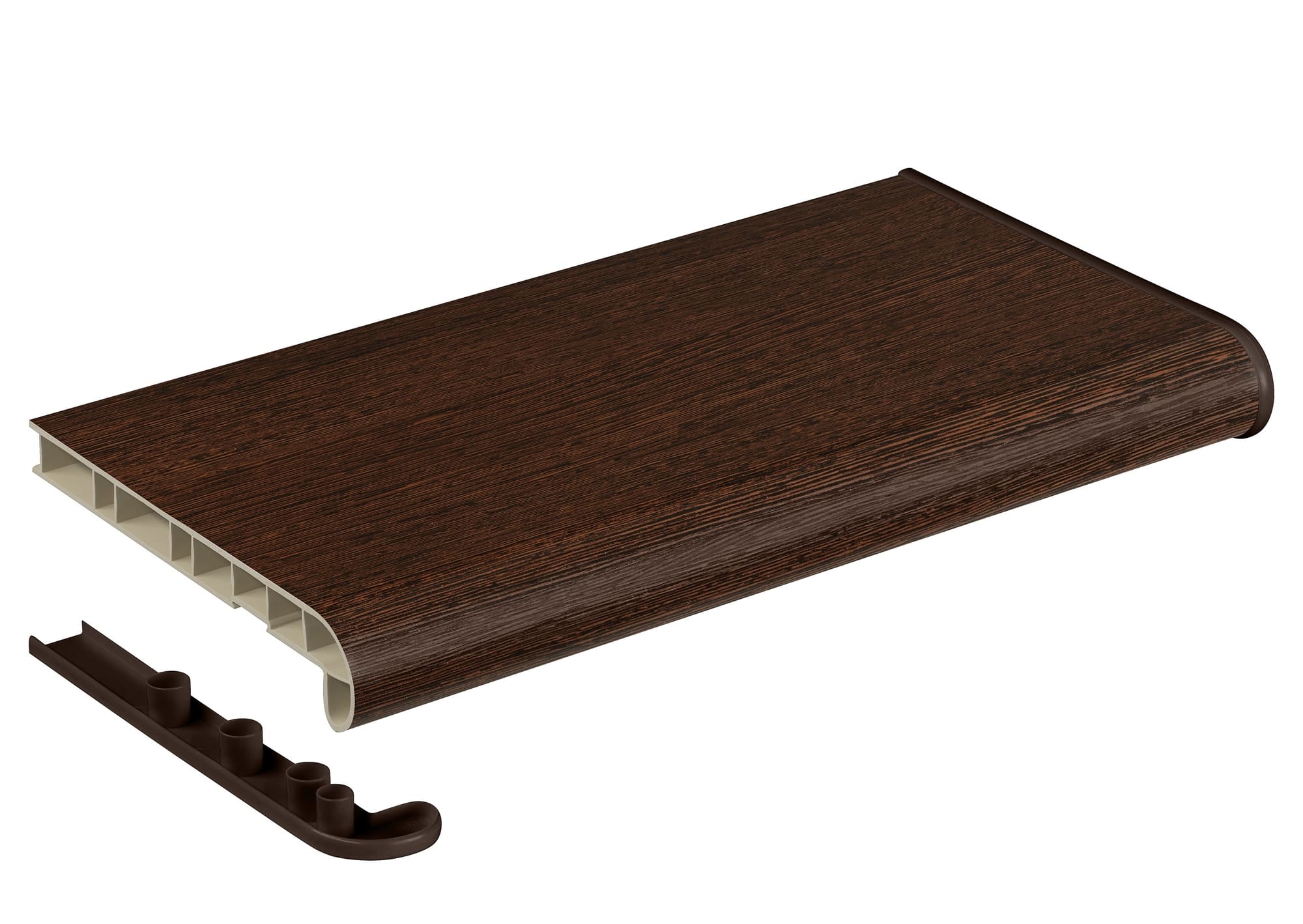 Подоконник Estera венге матовый 600 мм