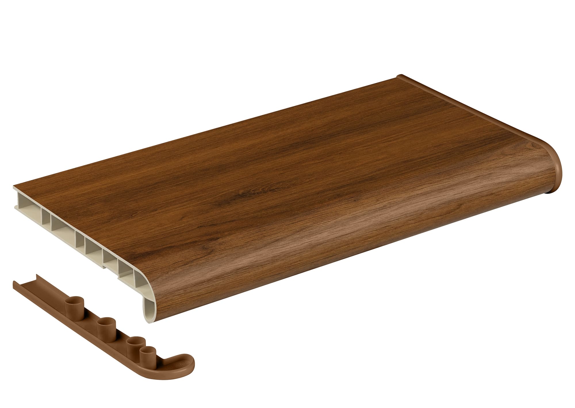 Подоконник Estera орех матовый 300 мм