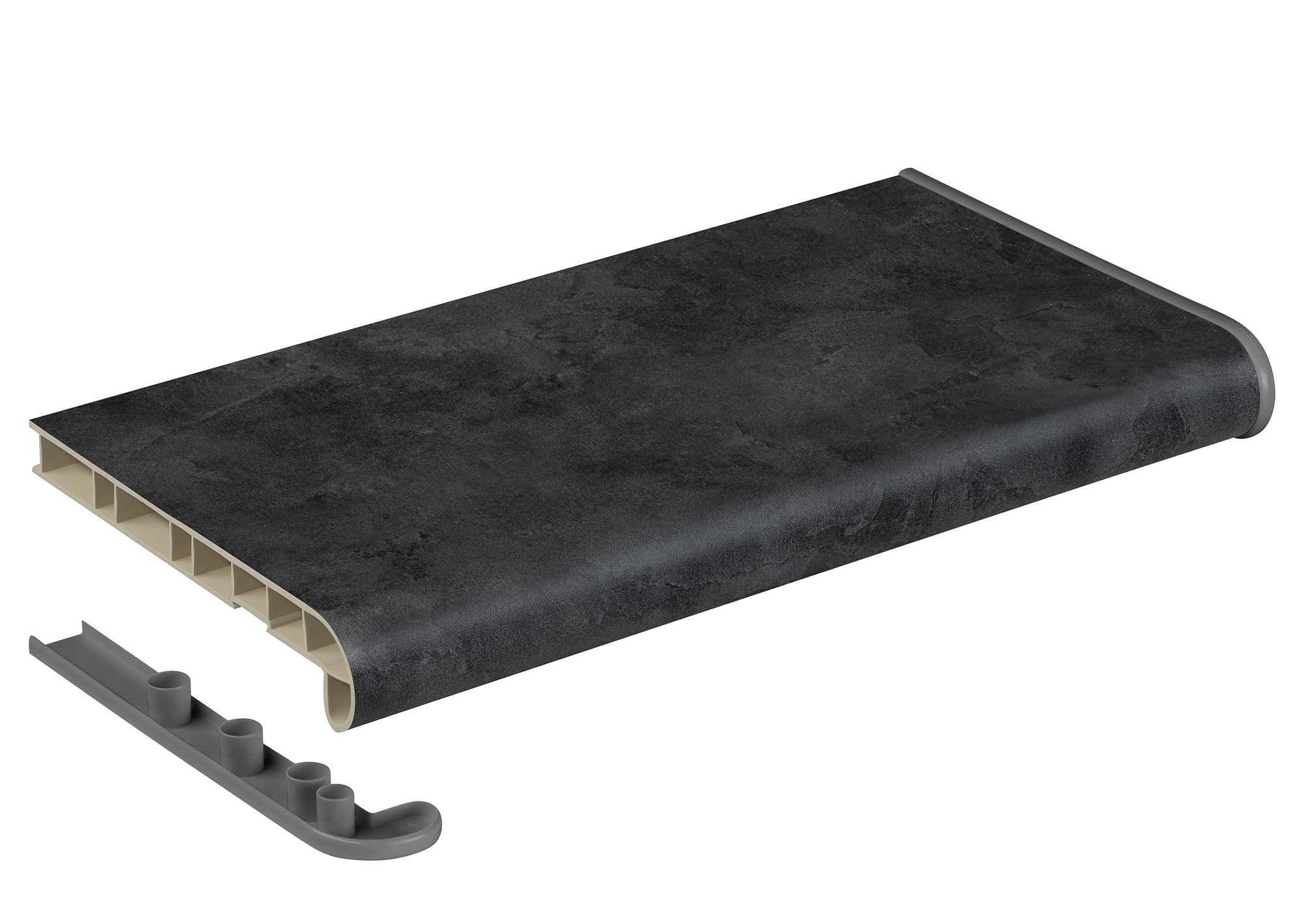 Подоконник Estera альпийский сланец матовый 400 мм