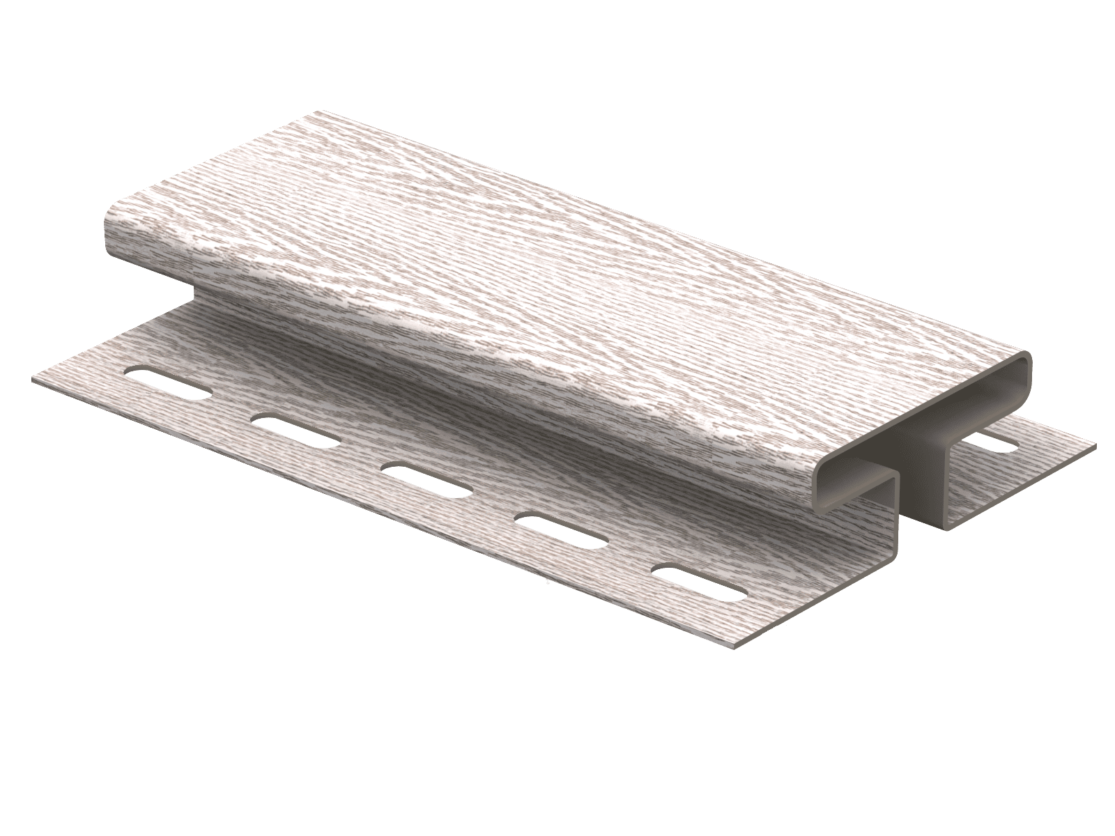 Н-профиль Ю-пласт Тимберблок Ясень беленый