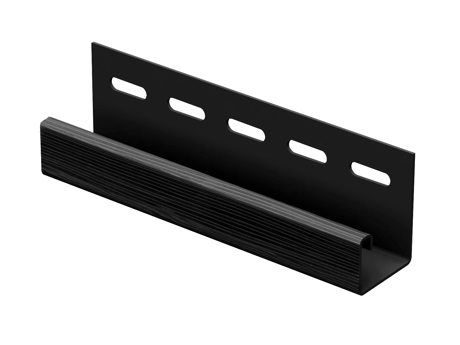 J-профиль Ю-пласт черный