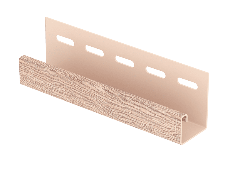 J-профиль Ю-пласт Хокла Лиственница светлая