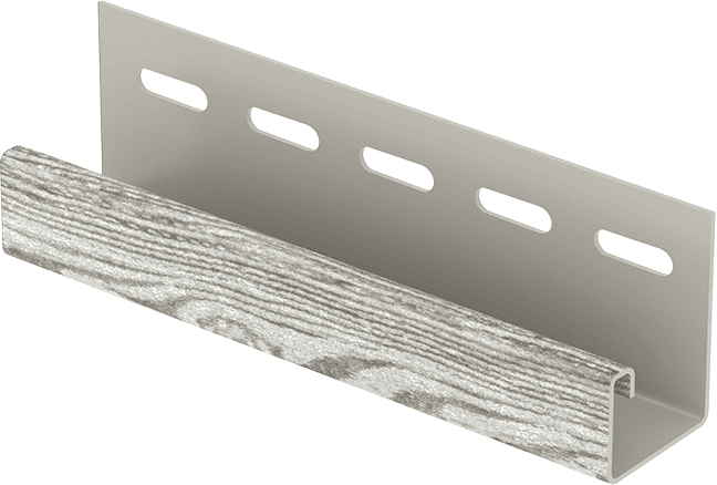 J-профиль Ю-пласт Хокла Винтаж пепел