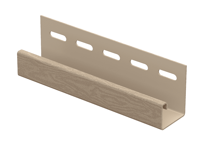 J-профиль Ю-пласт Тимберблок Кедр светлый