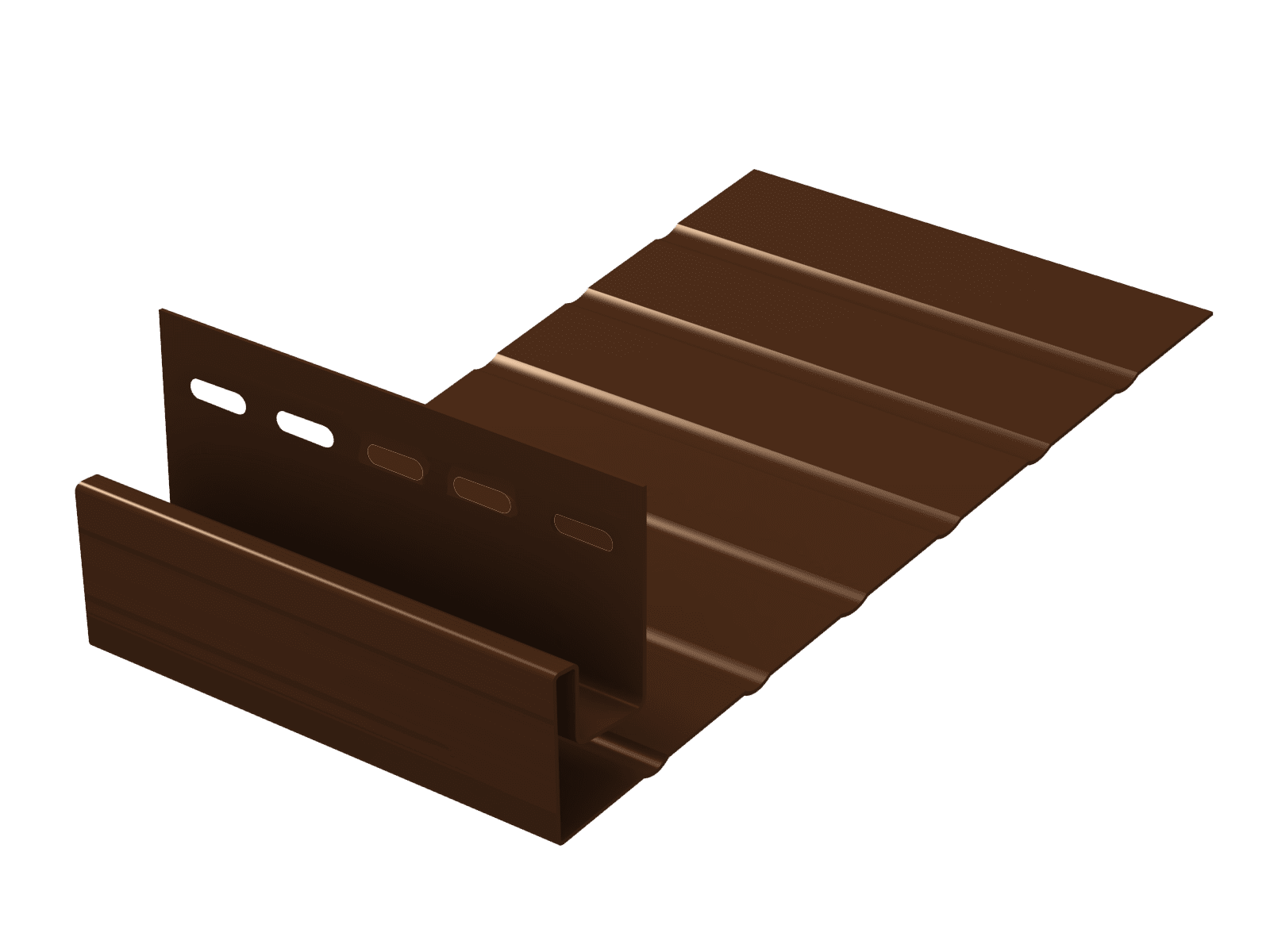 J-фаска Ю-пласт коричневая