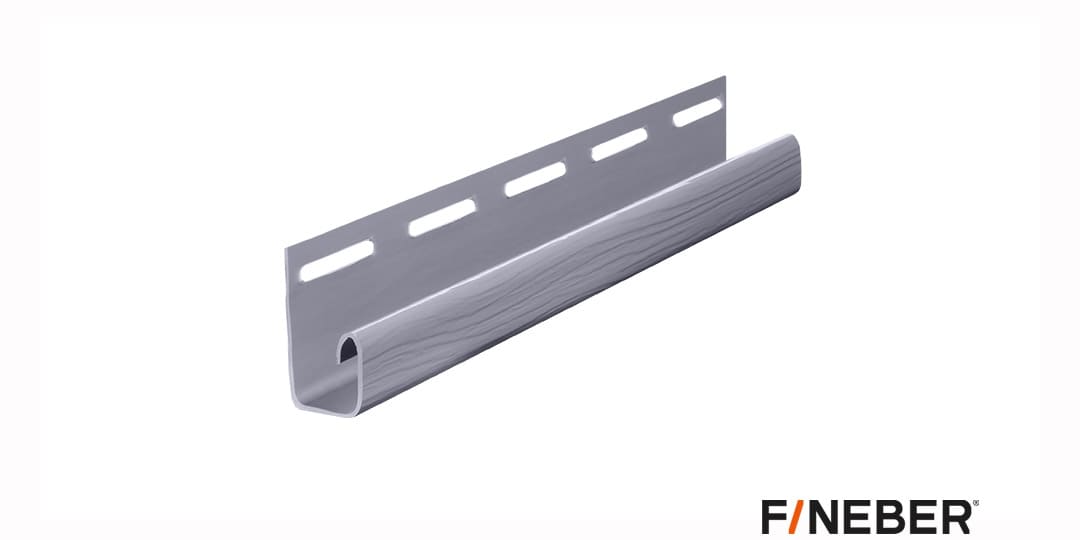 J-профиль FineBer серо-голубой