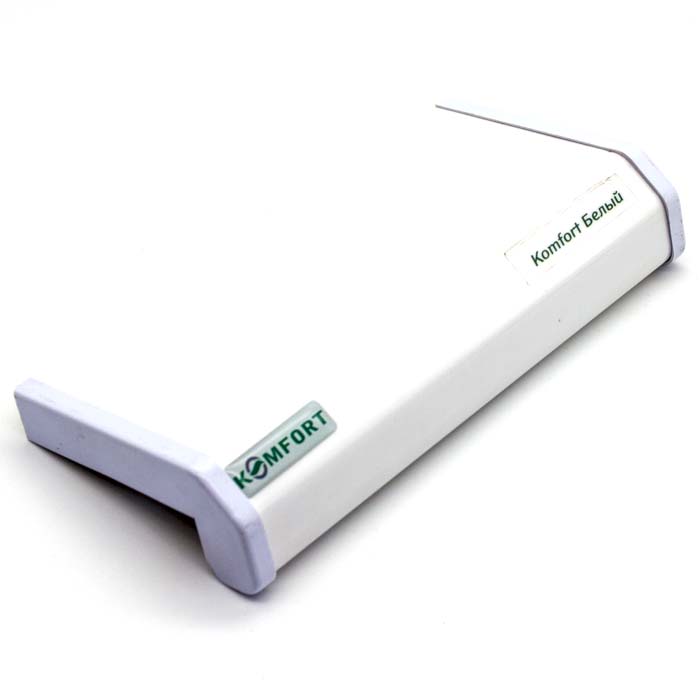 Подоконник Danke Белый Komfort 400 мм