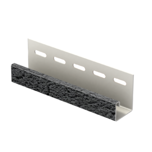 J-профиль Ю-пласт Стоун-Хаус Клинкер Нордик графитовый