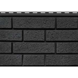 Фасадная панель Ю-пласт Стоун-Хаус Клинкер Нордик графитовый