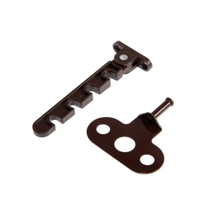 Ограничитель открывания 4-х позиционный коричневый