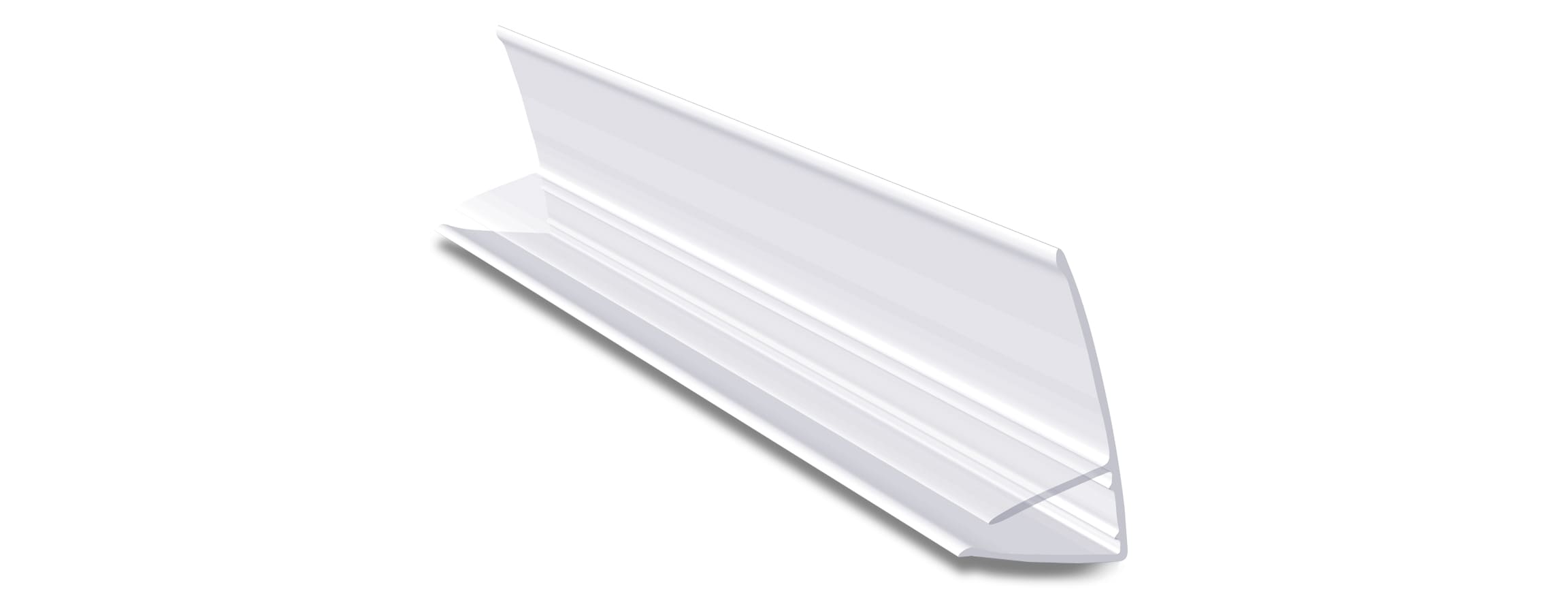 Пристенный профиль для поликарбоната 8-10 мм