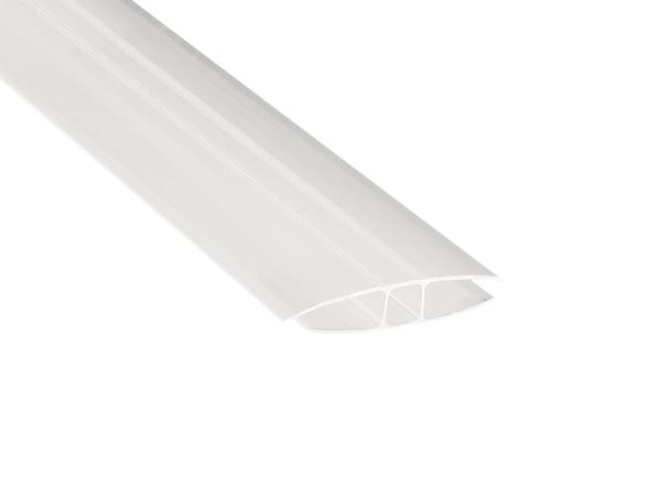 Соединительный неразъемный профиль молочный 4-6 мм