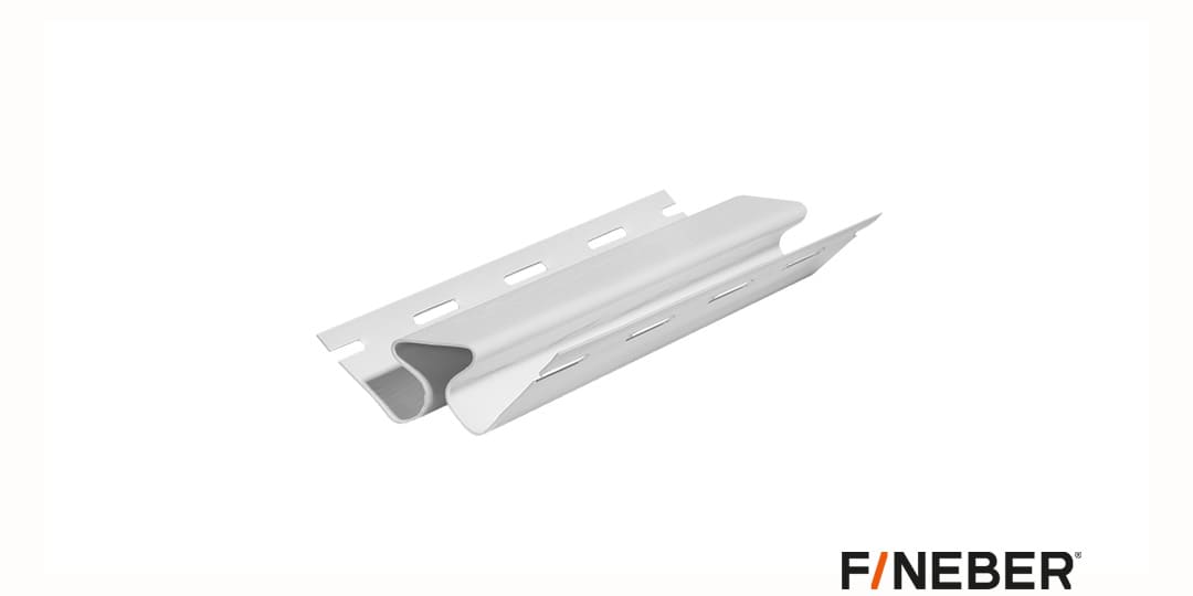 Внутрений угол для фасадных панелей FineBer белый