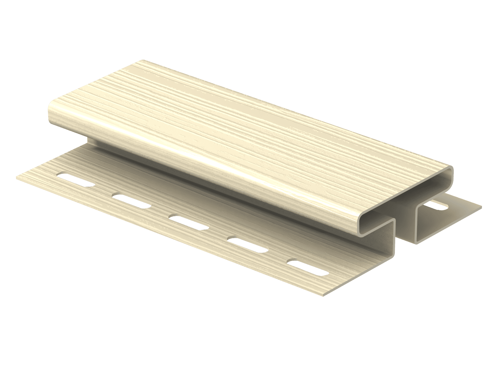 Н-профиль Ю-пласт ванильный