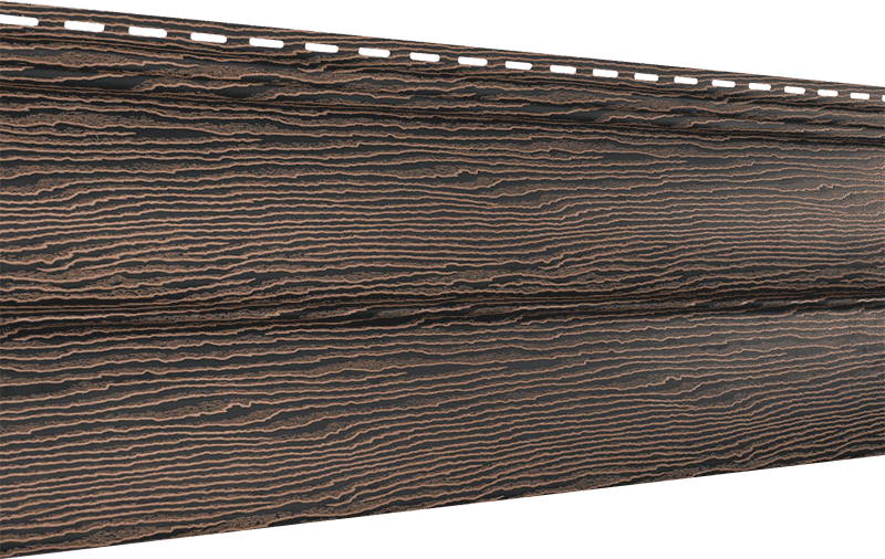 Сайдинг Ю-Пласт Тимберблок Дуб мореный