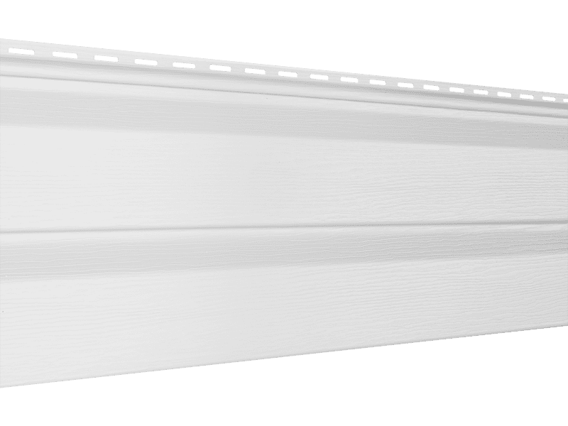 Сайдинг Ю-Пласт Корабельный брус белый