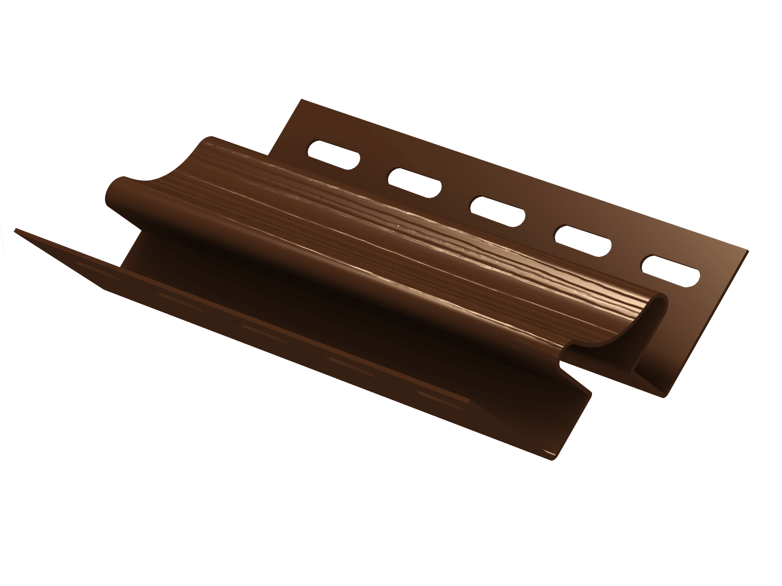 Внутренний угол Ю-пласт коричневый