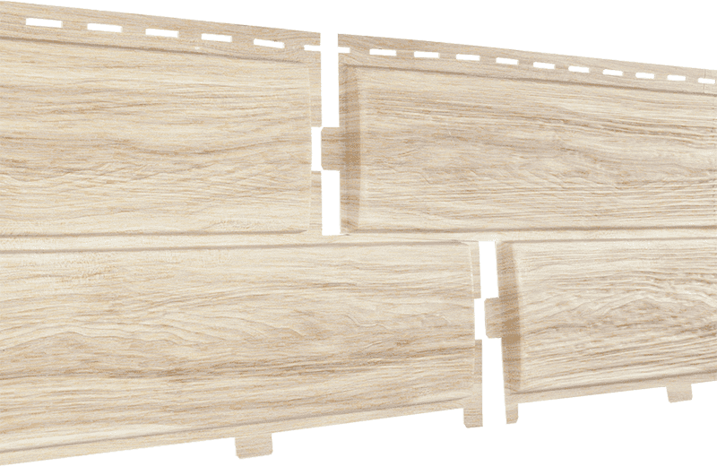 Фасадная панель Ю-пласт Хокла Лиственница светлая