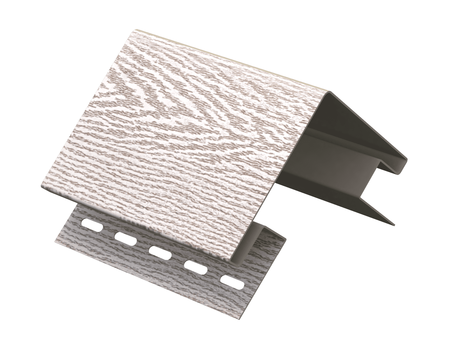 Наружный угол Ю-пласт Тимберблок Ясень беленый