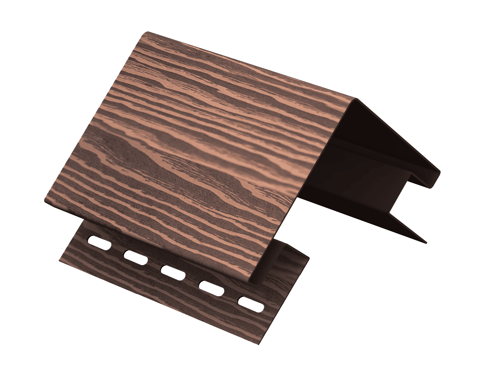 Наружный угол Ю-пласт Тимберблок Дуб мореный