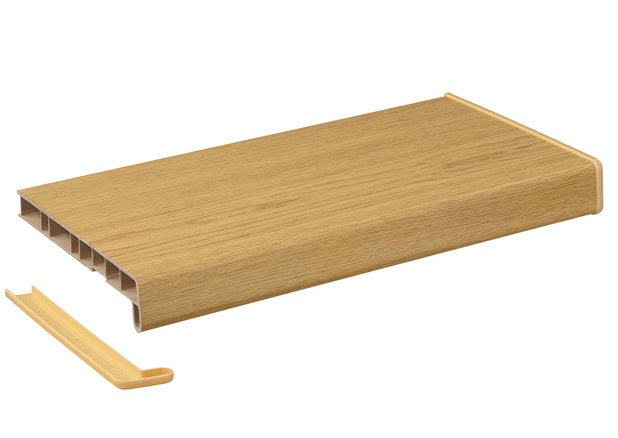 Подоконник Кристаллит натуральный дуб матовый 250 мм