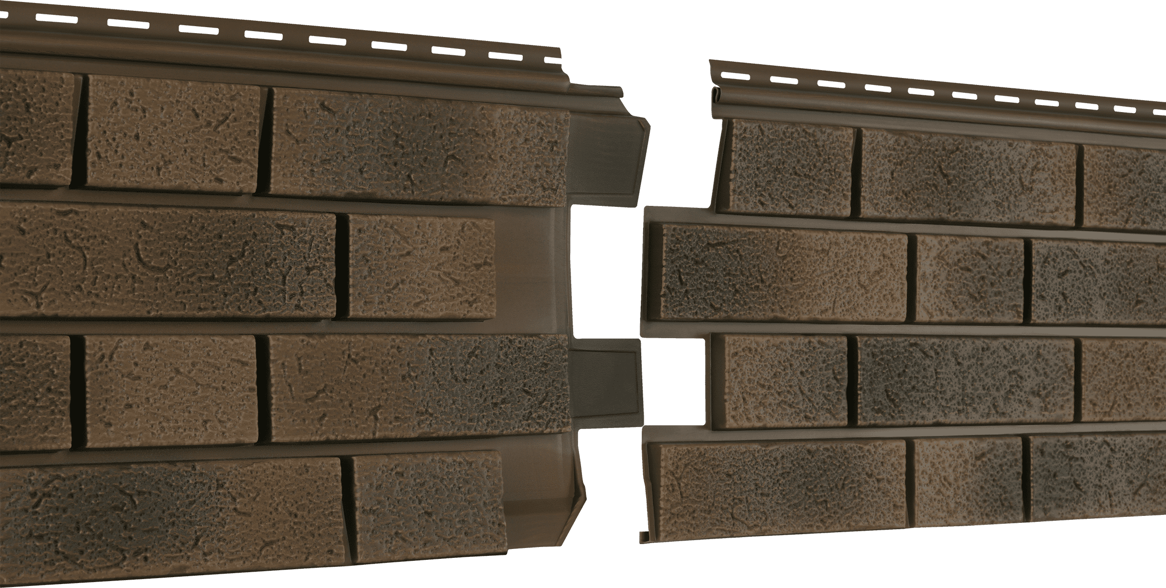 Фасадная панель Ю-пласт Стоун-Хаус Клинкер нордик лава