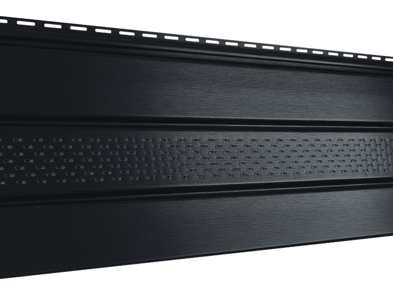 Софит Ю-пласт PRO графитовый частичная перфорация