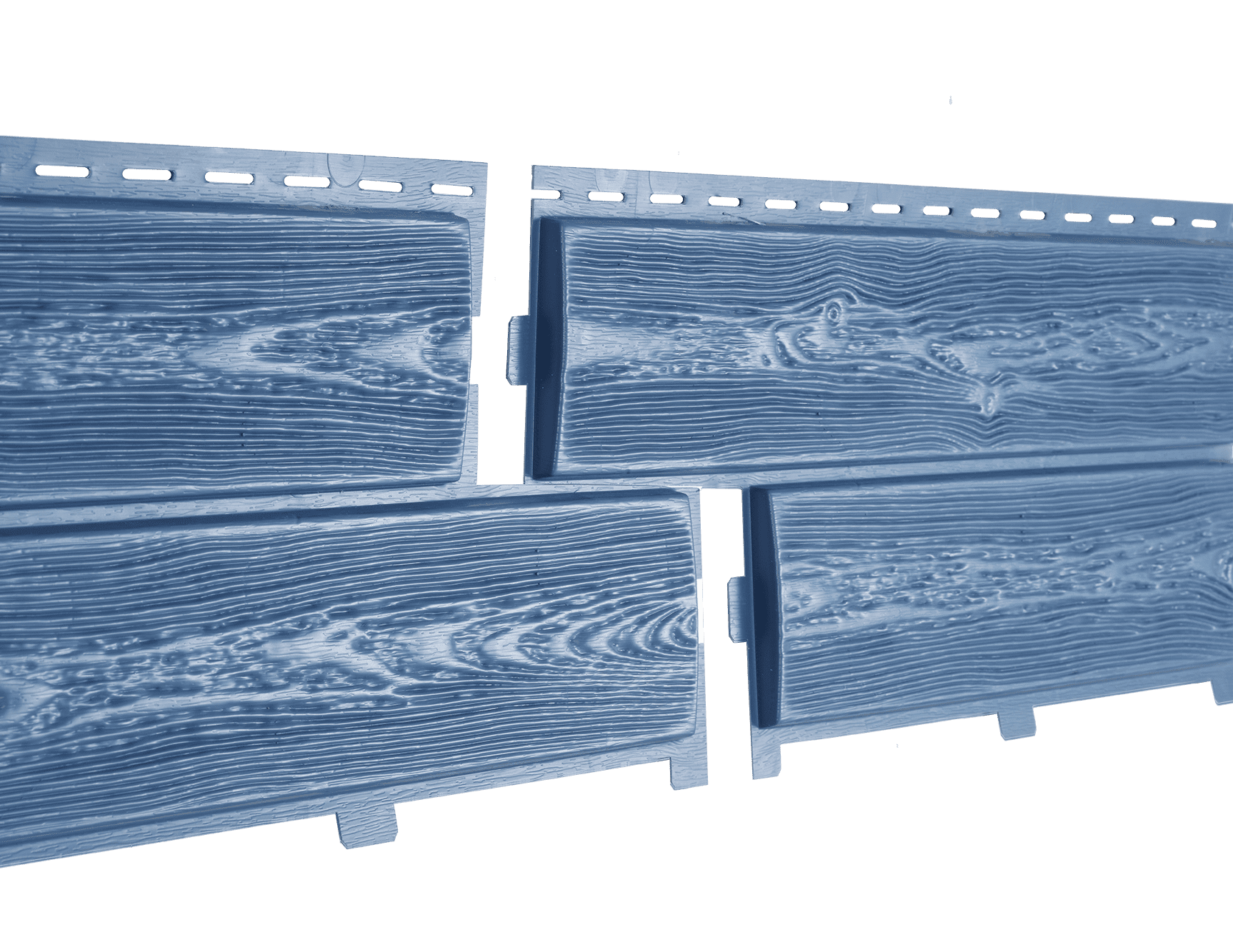 Фасадная панель Ю-пласт Хокла Колор голубика