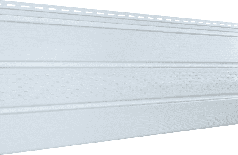 Софит Ю-пласт белый частичная перфорация