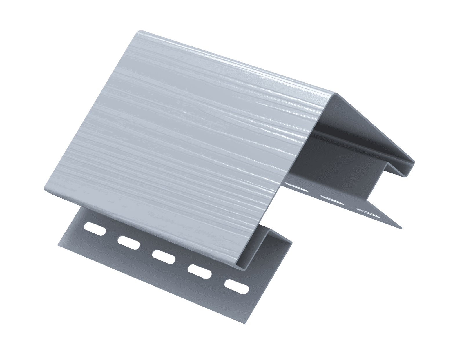 Наружный угол Ю-пласт голубой