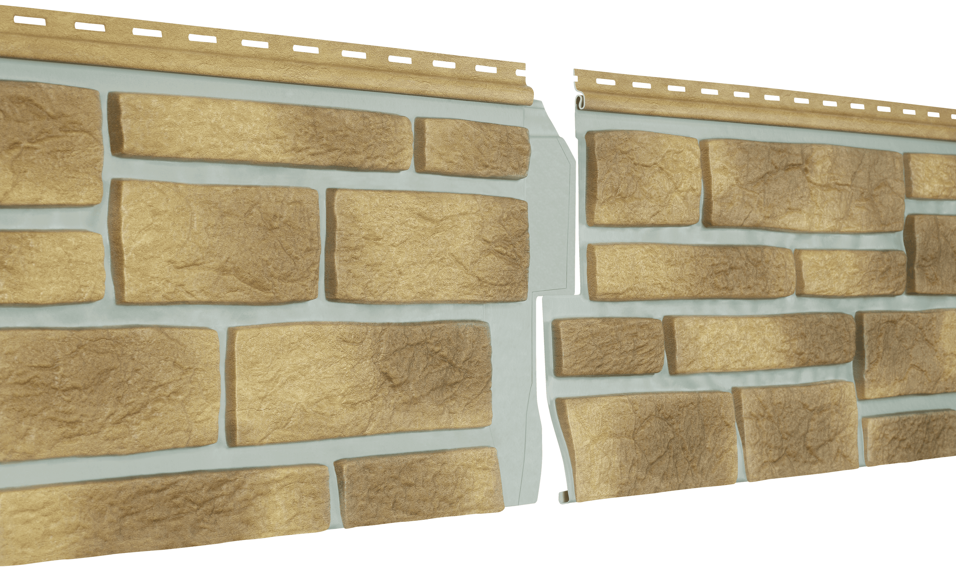 Фасадная панель Ю-пласт Стоун-Хаус Таганай дикий