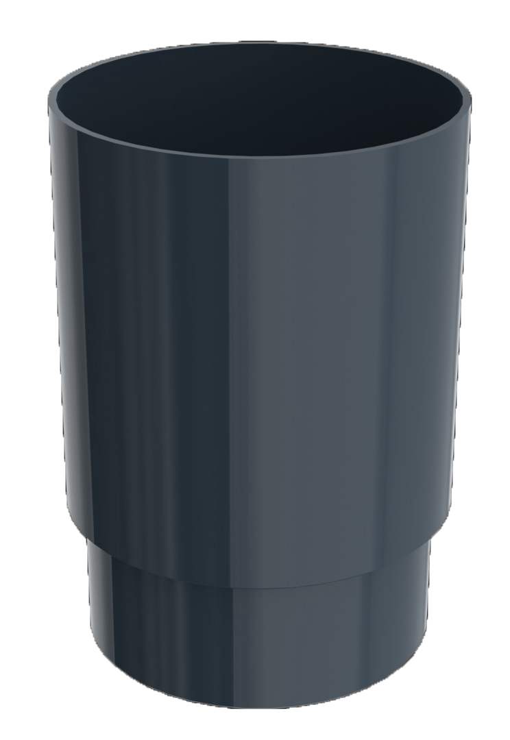 Соединитель трубы Ruplast графит