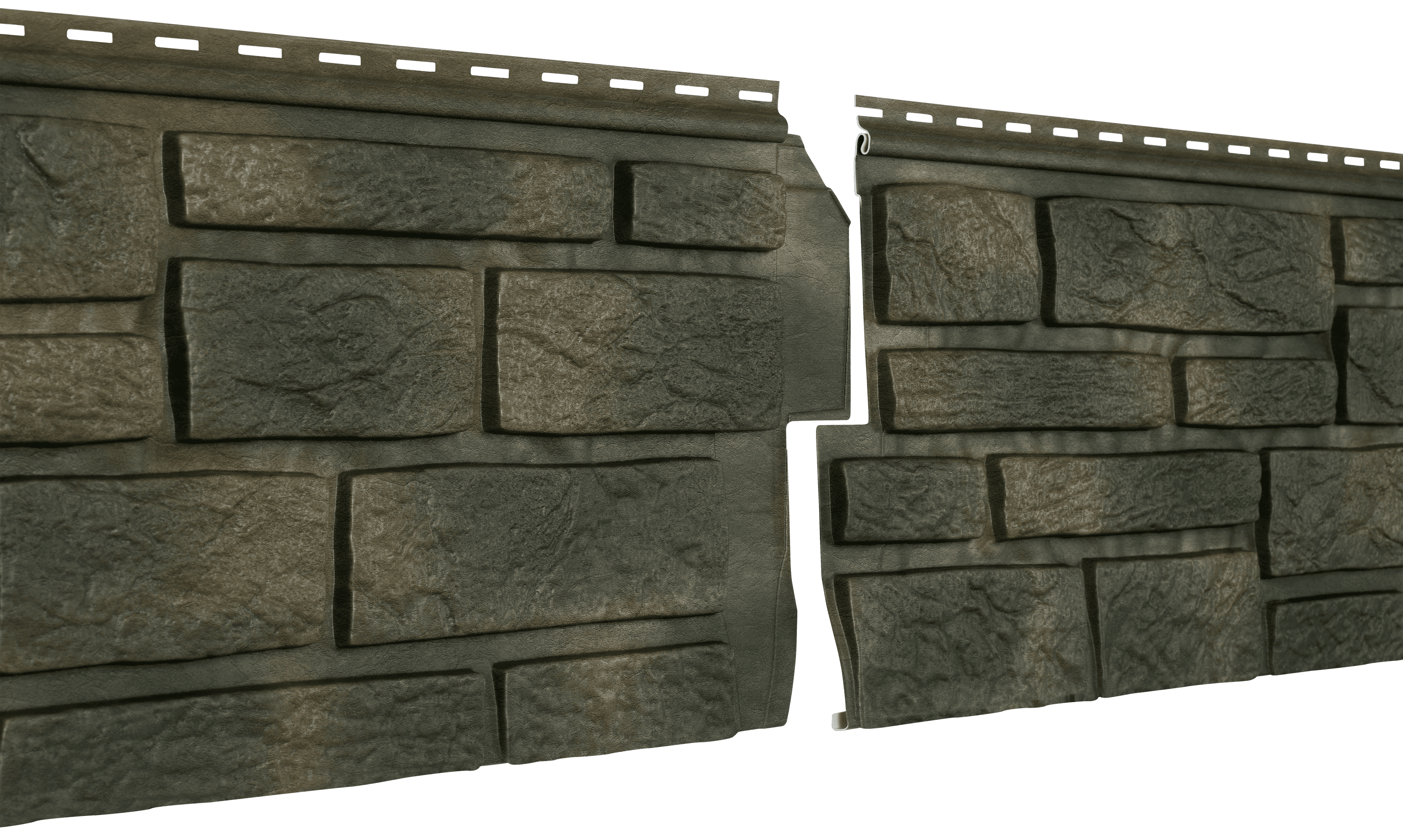 Фасадная панель Ю-пласт Стоун-Хаус Таганай таежный