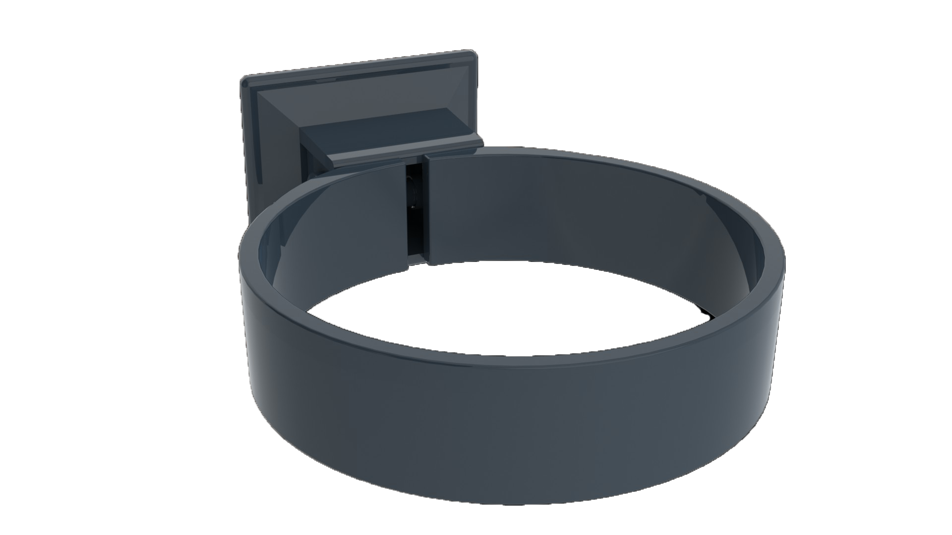 Хомут трубы Ruplast графит